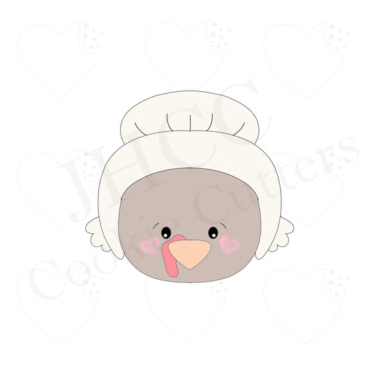 Girl Pilgrim Turkey - Cookie Cutter