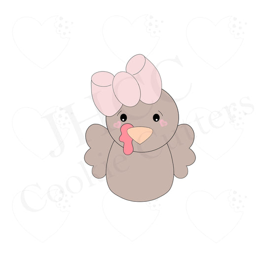 Girl Turkey Cutie - Cookie Cutter
