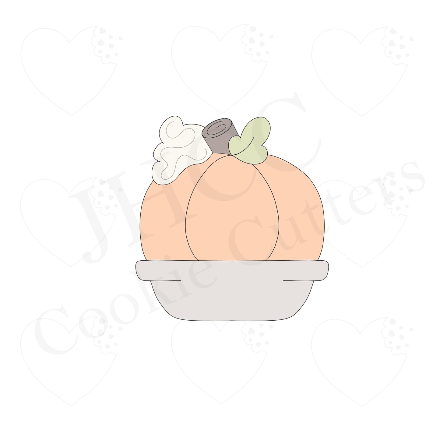 Pumpkin Pie Tin  - Cookie Cutter