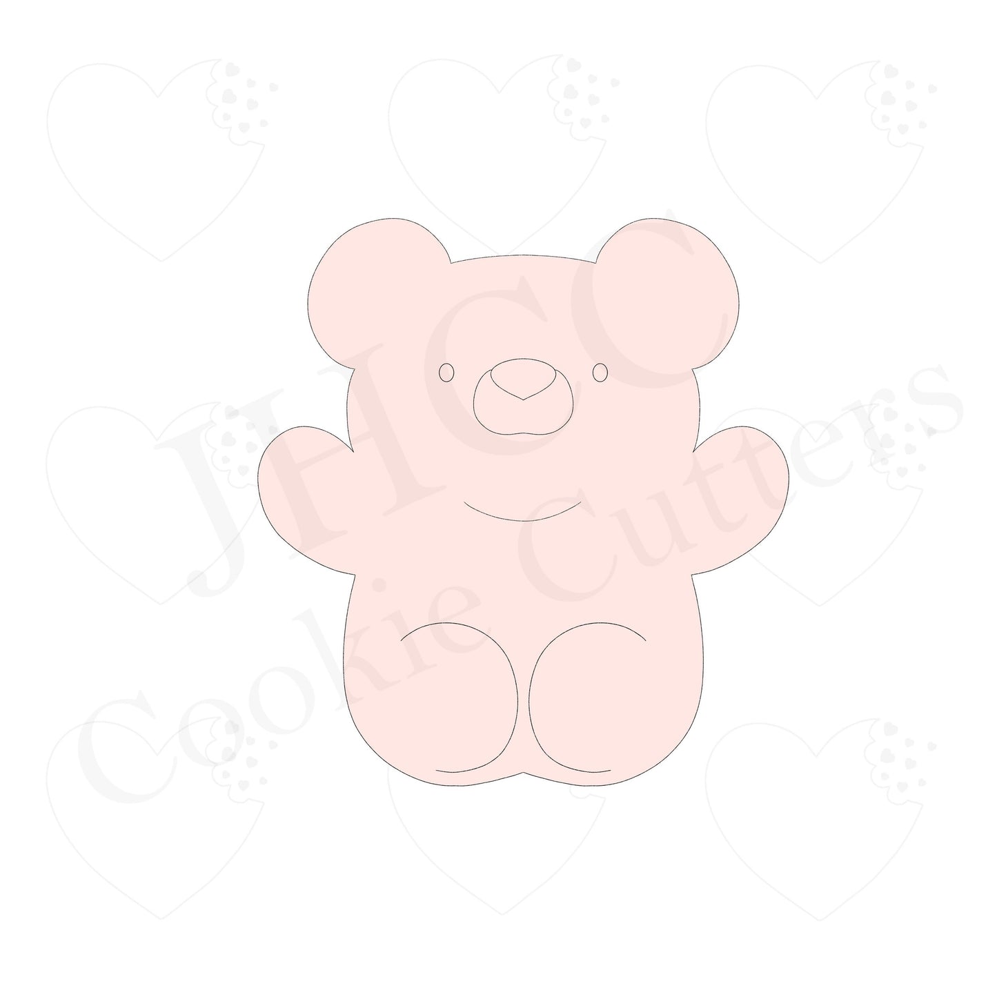 Chubby Gummy Bear - Cookie Cutter
