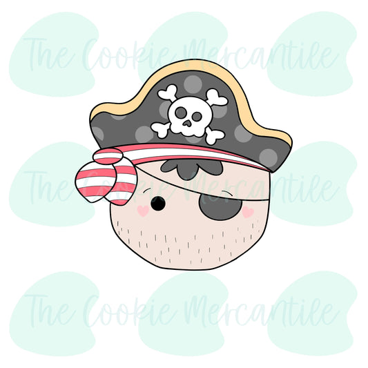 Pirate Boy Face Mini - Cookie Cutter