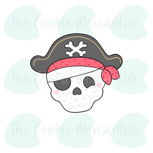 Pirate Skull ( 8 Piece Pirate Set) - Cookie Cutter
