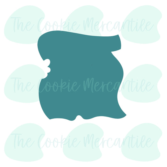 Treasure Map - Cookie Cutter