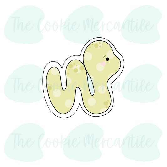 Worm (Bugs minis) - Cookie Cutter