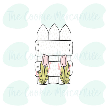 Garden Gate Stick (Garden Sticks) - Cookie Cutter