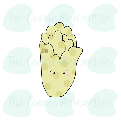 Lettuce Stick  (Bunny Garden Sticks 2023) - Cookie Cutter