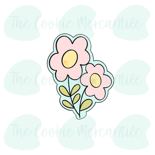 Flowers Stick (Sweet Spring/Summer Sticks [2023]) - Cookie Cutter