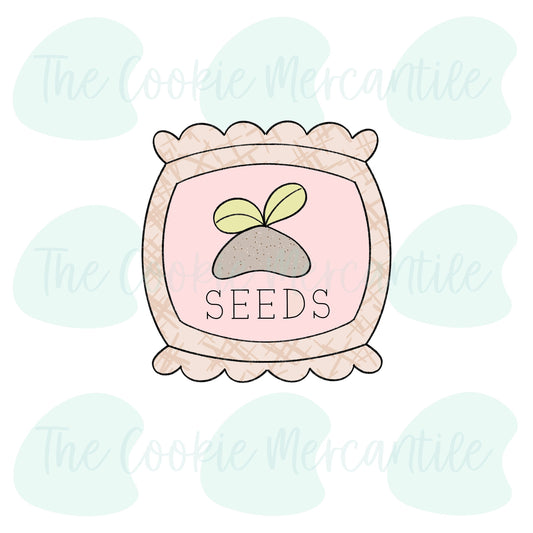 Seed Bag (Garden 2019 Minis) - Cookie Cutter