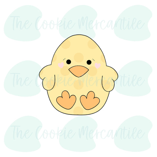 Chick Easter Egg (Easter Egg Mini Set) - Cookie Cutter