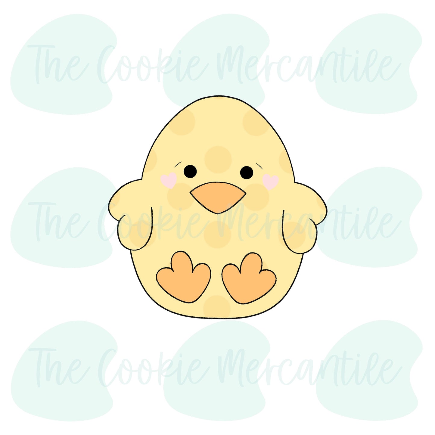 Chick Easter Egg (Easter Egg Mini Set) - Cookie Cutter