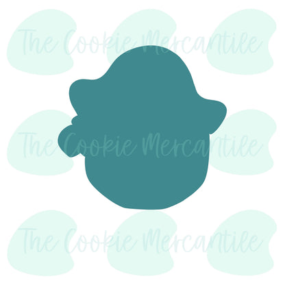 Pirate Boy Face Mini - Cookie Cutter