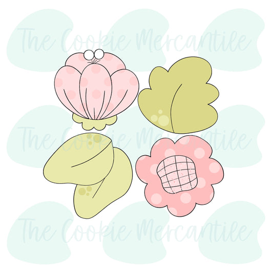 Floral Mini Set- Cookie Cutters