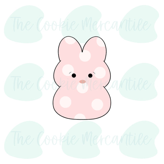 Chubby Bunny Marshmallow (Easter Candy Minis) - Cookie Cutter