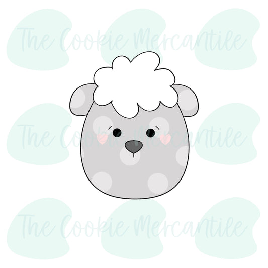 Lamb Easter Egg (Easter Egg Mini Set) - Cookie Cutter