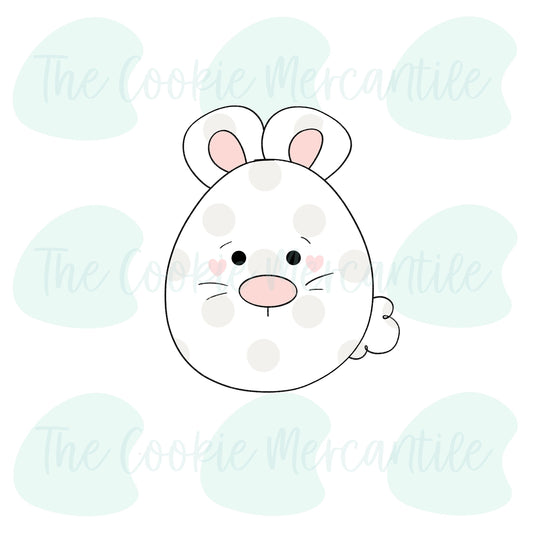 Bunny Easter Egg (Easter Egg Mini Set) - Cookie Cutter