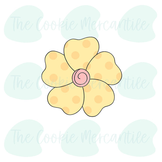 Spring Flower (Spring Floral Set) - Cookie Cutter