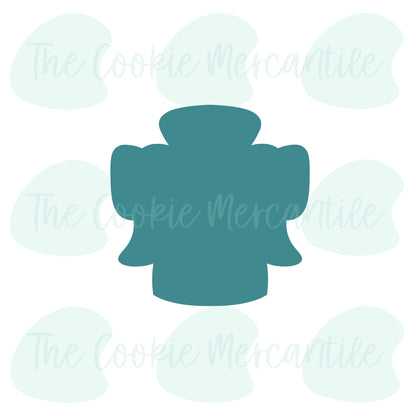 Easter Cross (He Is Risen Set) - Cookie Cutter