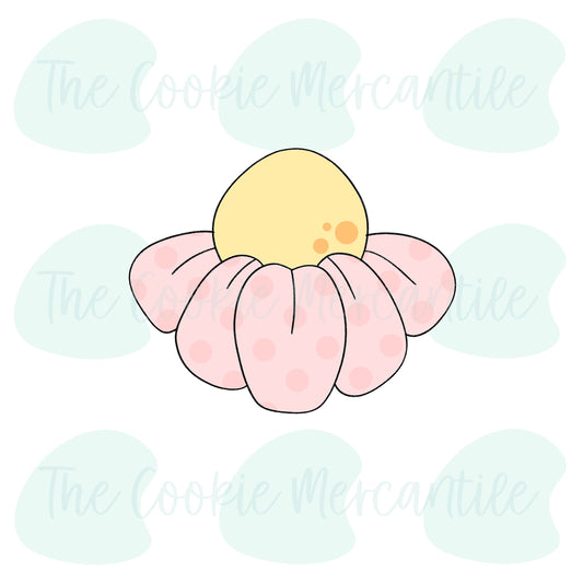 Half Flower (Spring Floral Set) - Cookie Cutter