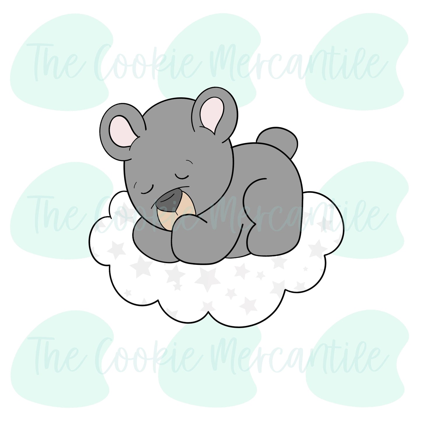 Sleepy Cloud Bear [surprise box 2019] - Cookie Cutter