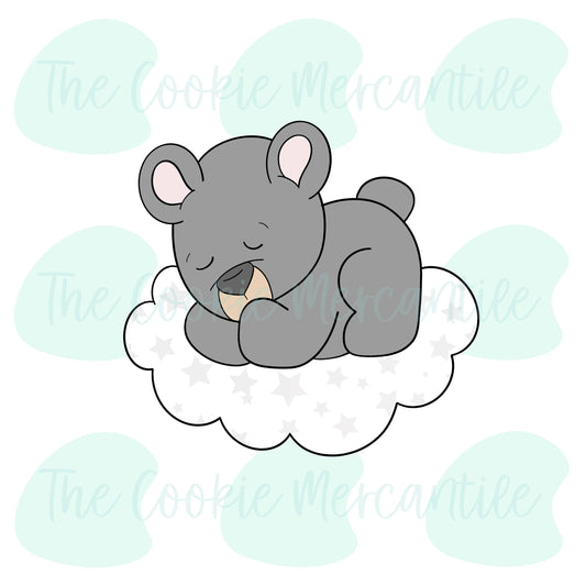 Sleepy Cloud Bear [surprise box 2019] - Cookie Cutter