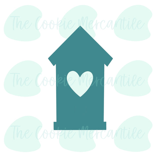 Bird House with Heart Cut Out [surprise box 2020] - Cookie Cutter
