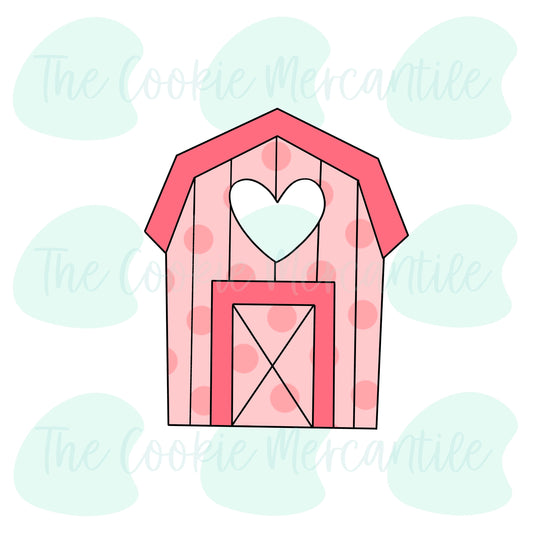 Barn W/ Heart Cutout [surprise box 2020] - Cookie Cutter