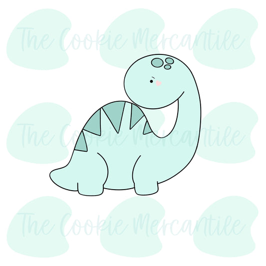 Chubby Brontosaurus [surprise box 2022] - Cookie Cutter