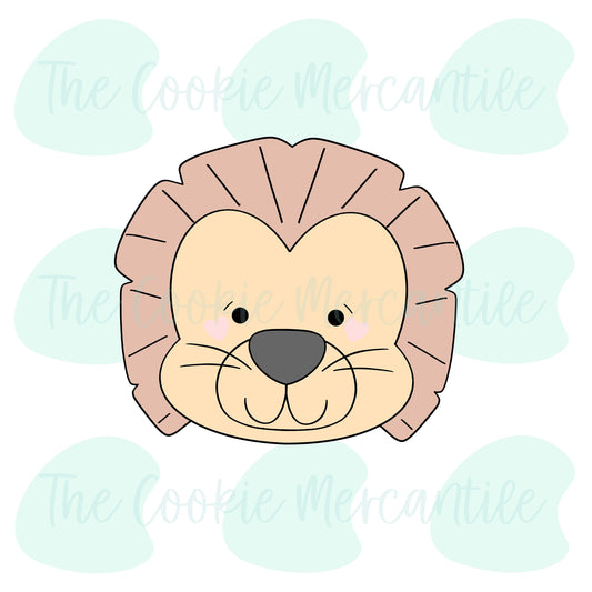 Lion Face [surprise box 2022] - Cookie Cutter
