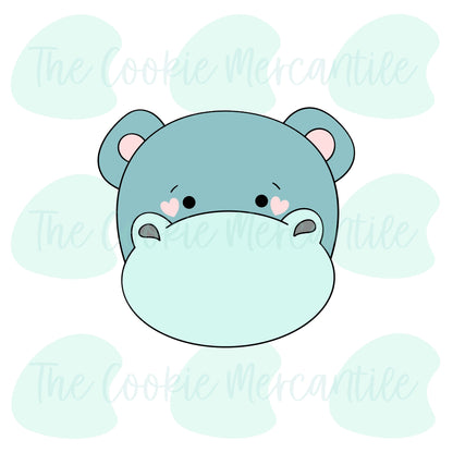 Hippo Face [surprise box 2022] - Cookie Cutter