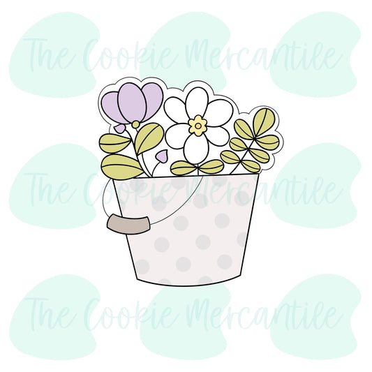 Fresh Flower Bucket [surprise box 2020] - Cookie Cutter