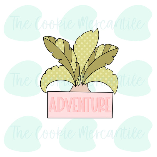 Palm Tree Plaque [surprise box 2022] - Cookie Cutter