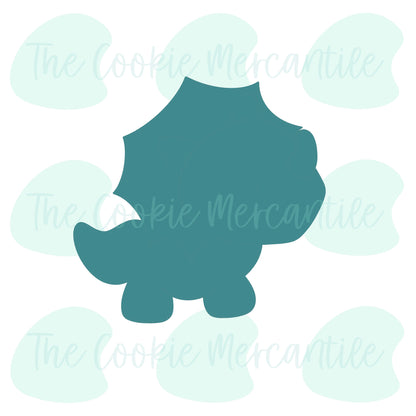 Chubby Triceratops [Misty] - Cookie Cutter