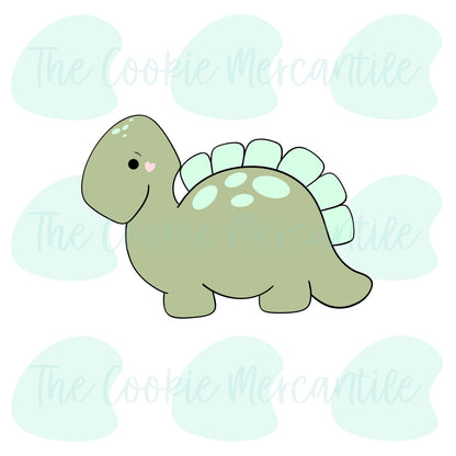 Chubby Spinosaurus [Tank] - Cookie Cutter
