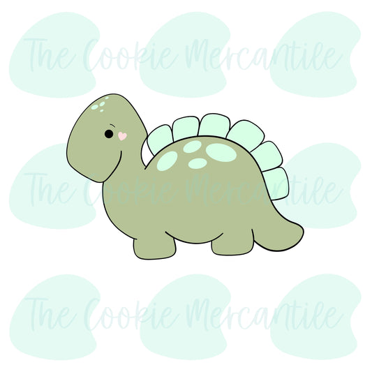 Chubby Spinosaurus [Tank] - Cookie Cutter
