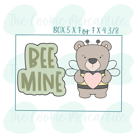 Bee Mine 2 Piece Set [2023] - Cookie Cutter