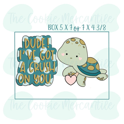 Dude I've Got A Crush On You 2 Piece Set [2023] - Cookie Cutter