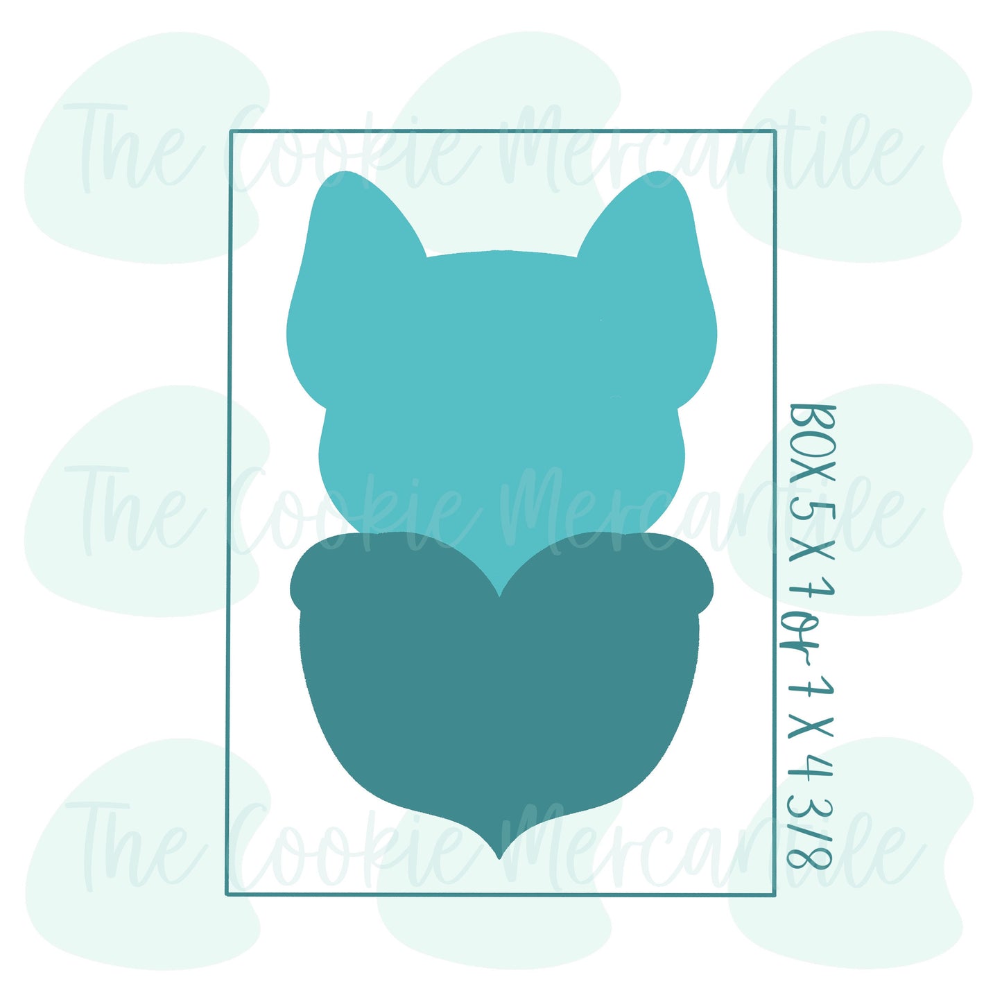 Shopping Pup & Heart 2 Piece Set [2023] - Cookie Cutter