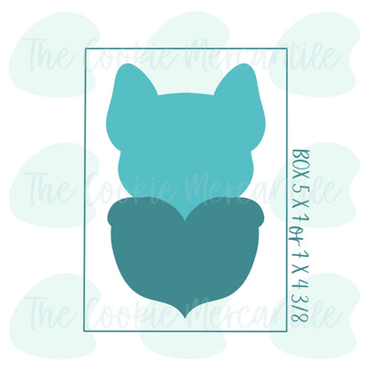 Shopping Pup & Heart 2 Piece Set [2023] - Cookie Cutter