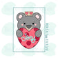 Heart Bear 2 Piece Set [2023] - Cookie Cutter