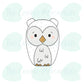 Wizard Owl Cutie - Cookie Cutter