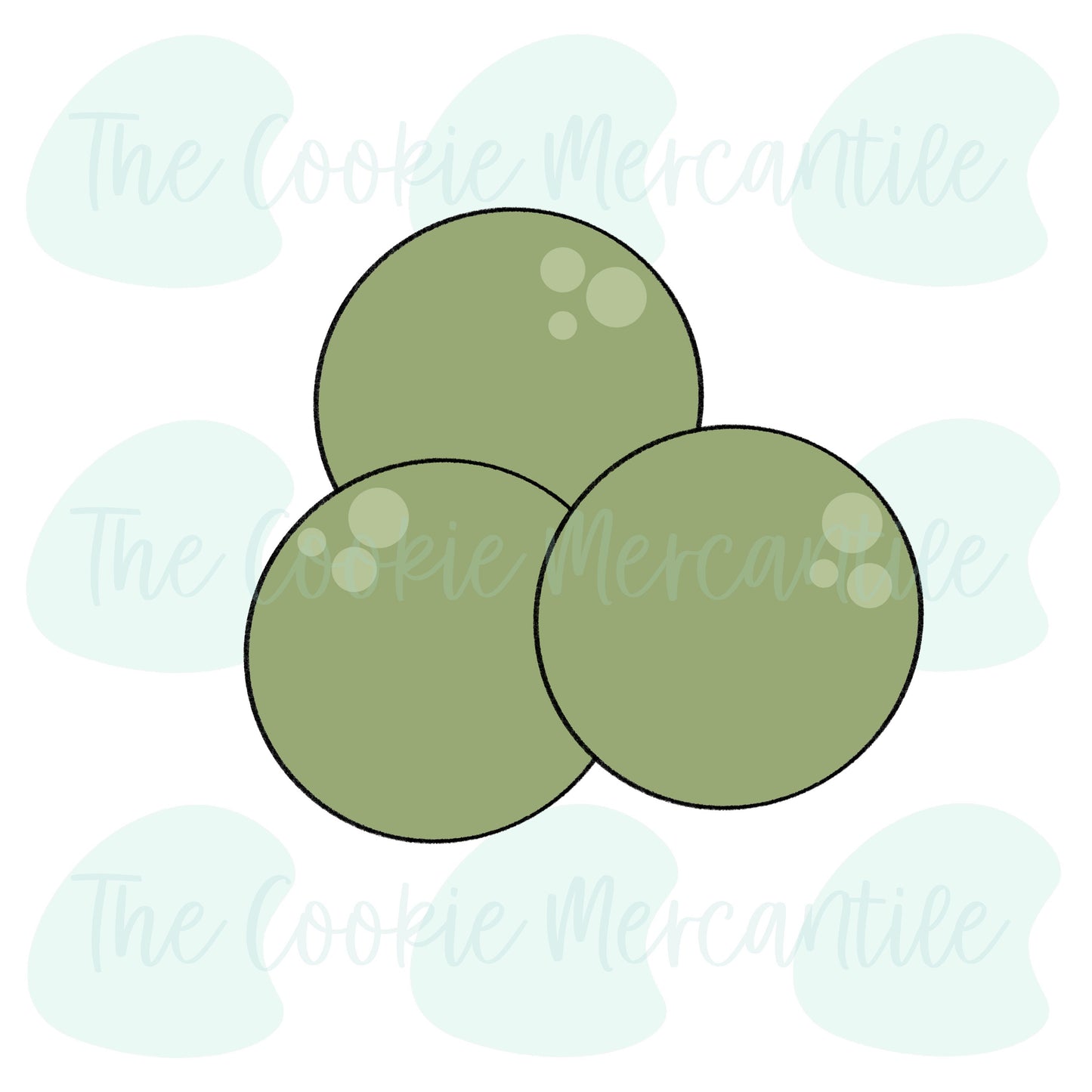 Peas - Cookie Cutter