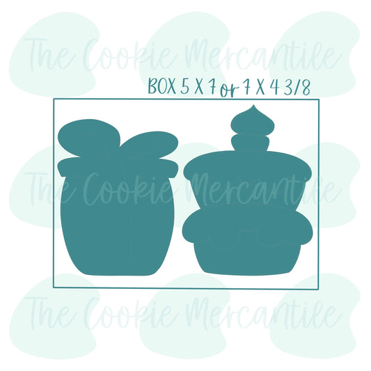 Cake & Presents Set [we go together like] - Cookie Cutter