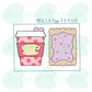 Coffee & Pop Tarts 2 Piece Set [2023] - Cookie Cutter