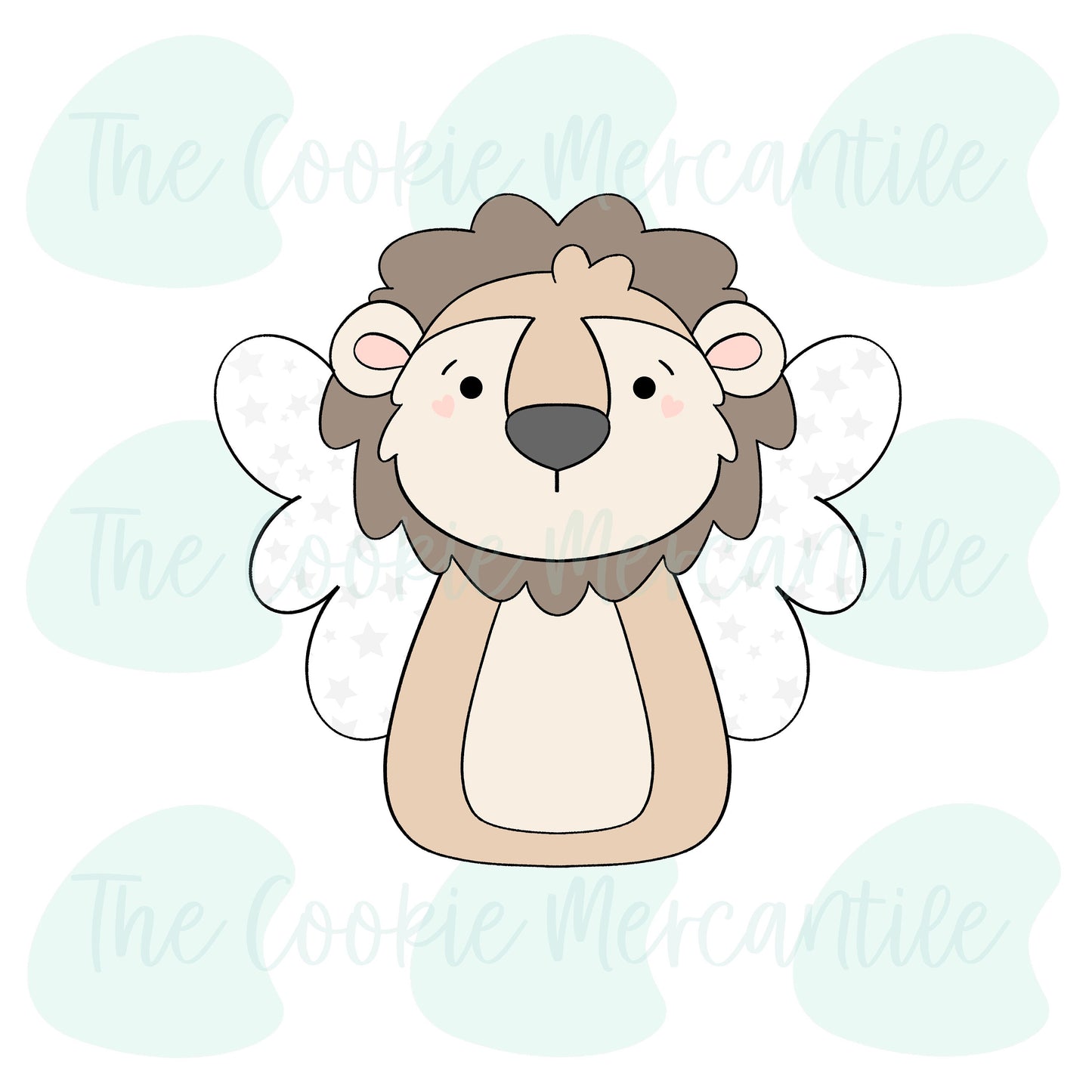 Cupid Lion Cutie - Cookie Cutter