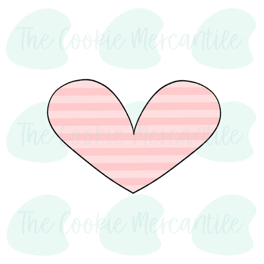 Cookie Love Heart - Cookie Cutter