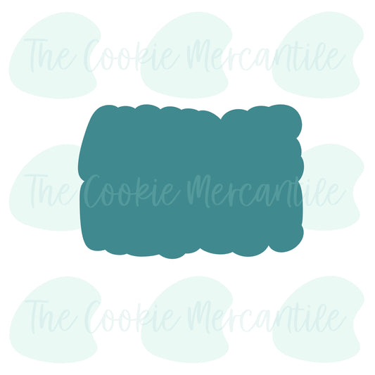 Ahoy Me Heartie Word Plaque - Cookie Cutter