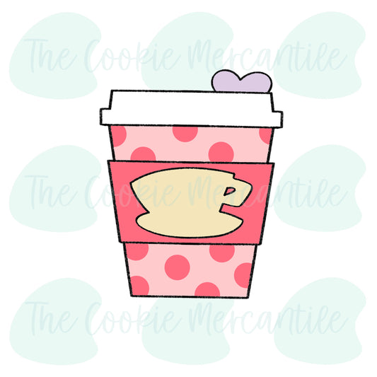 Heart Latte Cup 2023 - Cookie Cutter