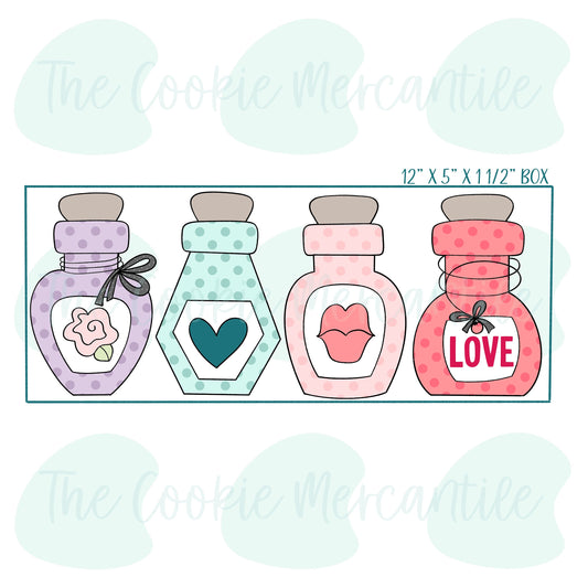 The Secret Ingredient Is Always Love [Love Potion Stick Set]  - Cookie Cutter