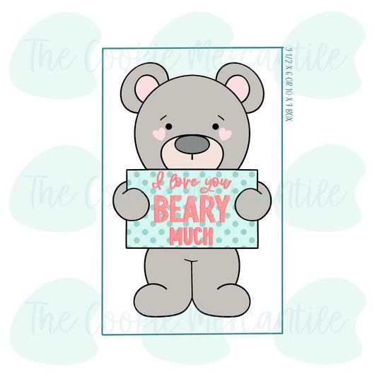 Bear 3 Piece Set - Cookie Cutter
