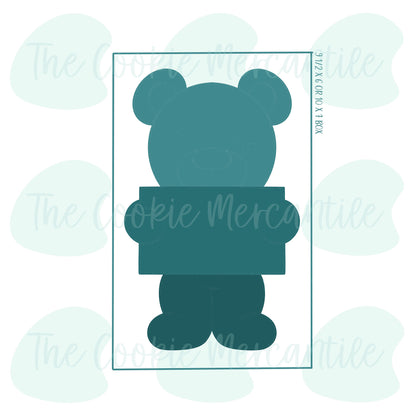 Bear 3 Piece Set - Cookie Cutter